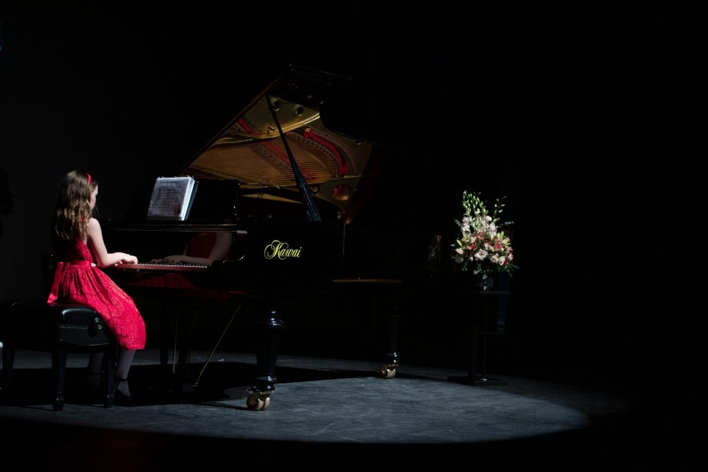 Girl Playing Piano